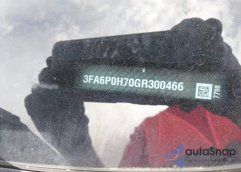 2016 Ford Fusion Se из США, поврежденный, VIN 3FA6P0H70GR300466